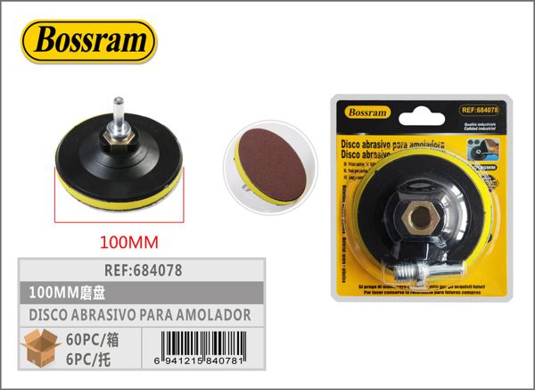 Disco abrasivo para amoladora 100mm