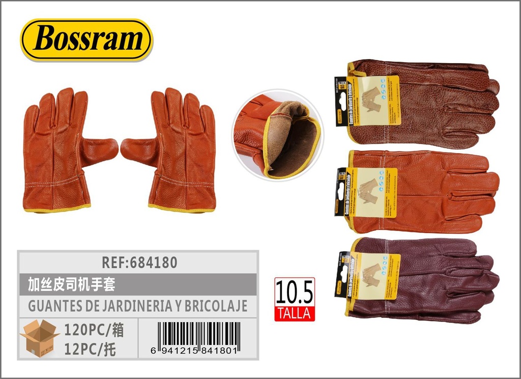 Guantes de jardinería y bricolaje para protección