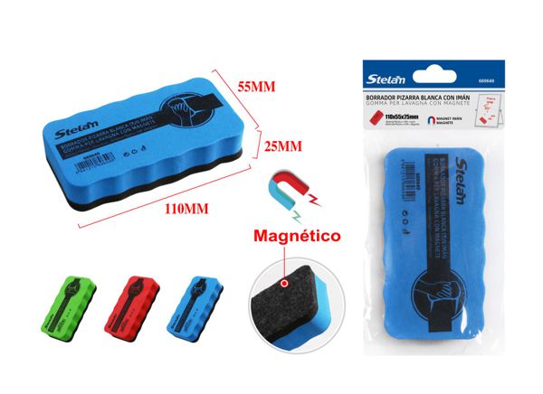 Borrador magnético para pizarra limpieza