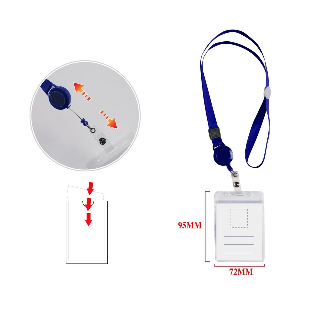 Funda para tarjeta de identificación para oficinas