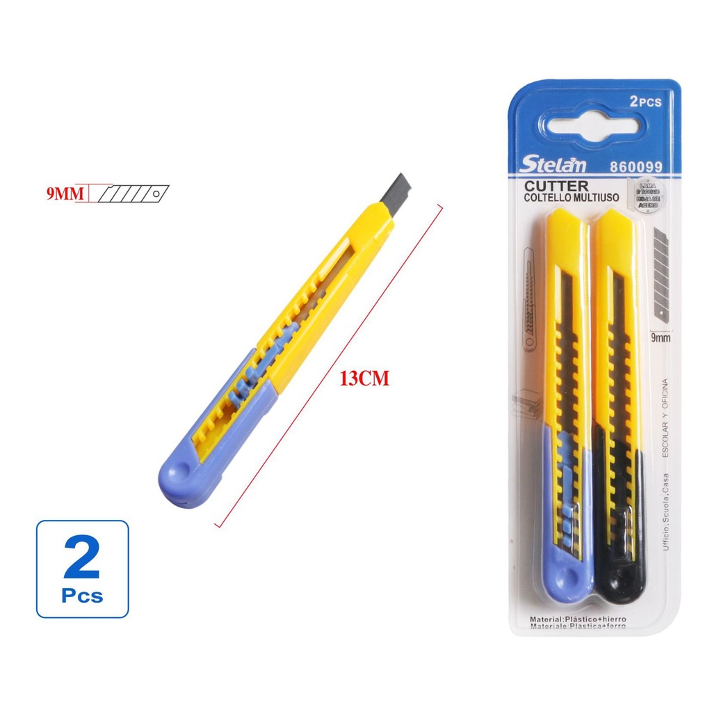 Cutter de estudiante 2 pcs