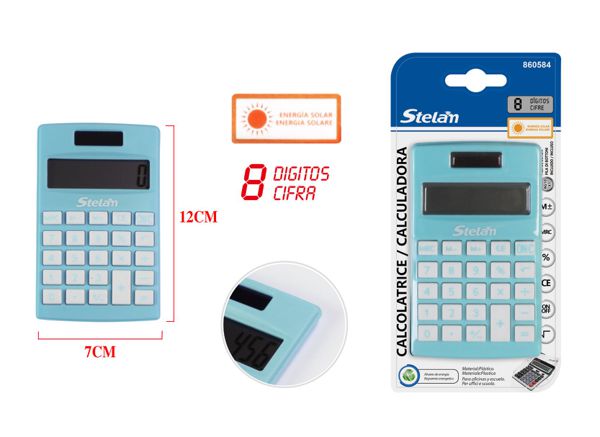 Calculadora solar para oficina y estudiantes