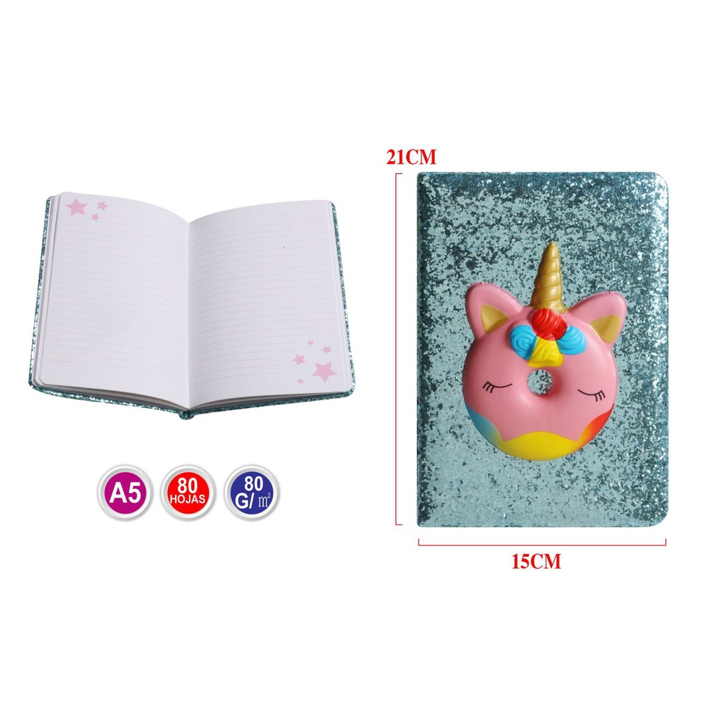 Cuaderno Squishy A5