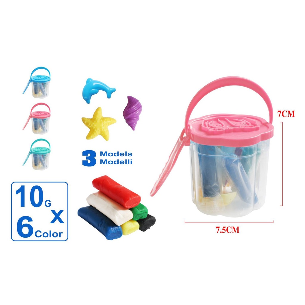 Plastilina para modelar y jugar, juguete educativo