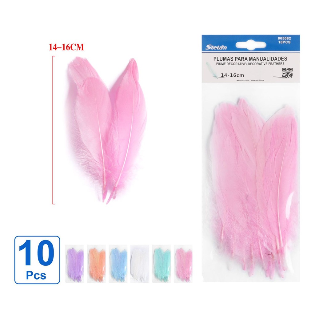 Plumas para manualidades y decoraciones