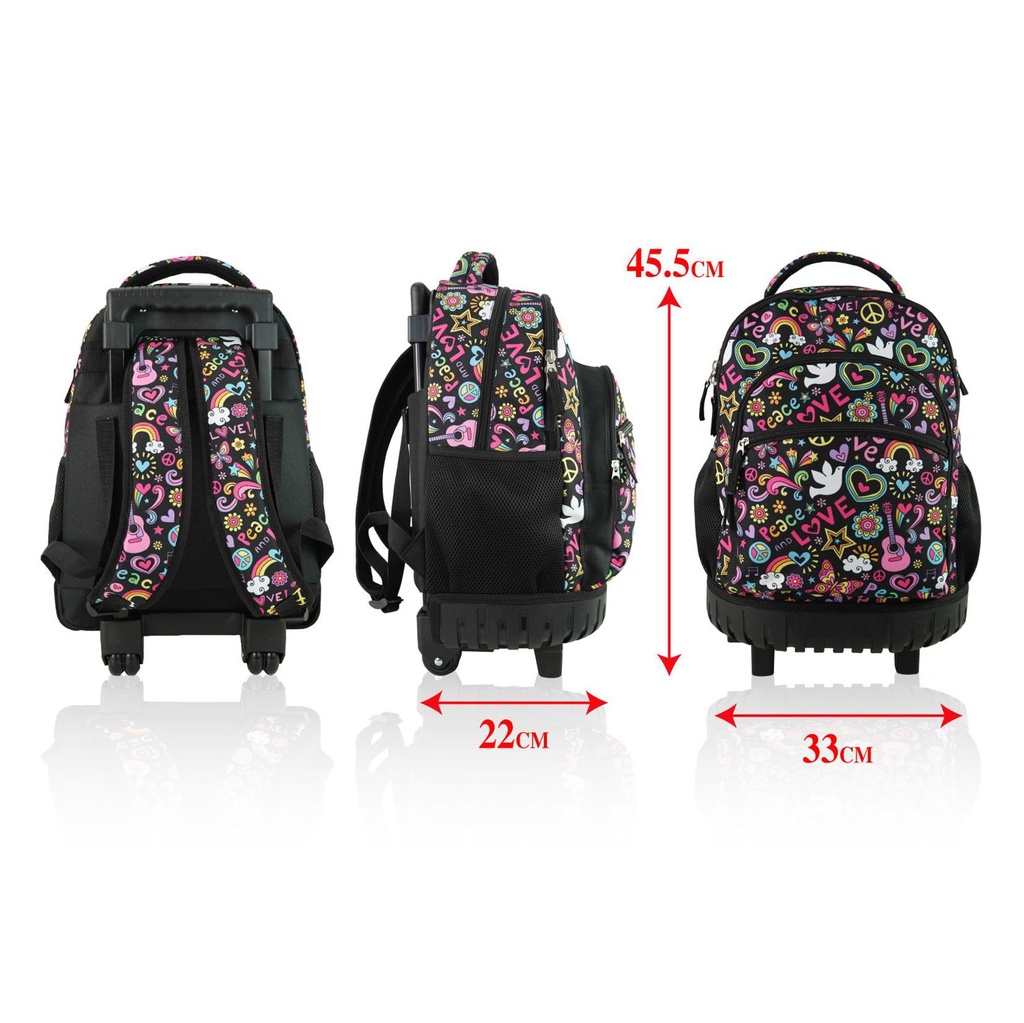 Mochila con ruedas para escolares