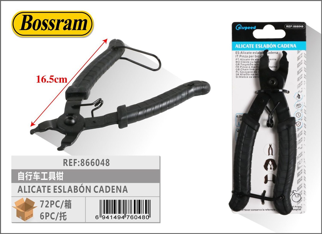 Alicate eslabón de cadena para bicicleta