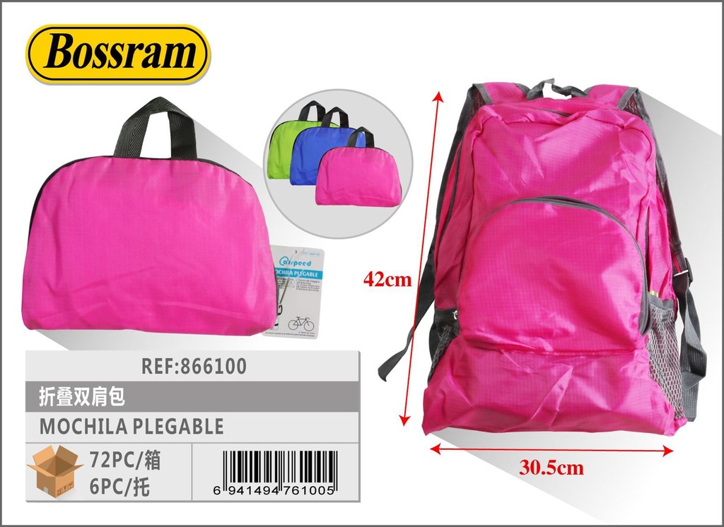 Mochila plegable