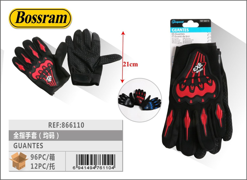 Guantes de ciclismo talla única