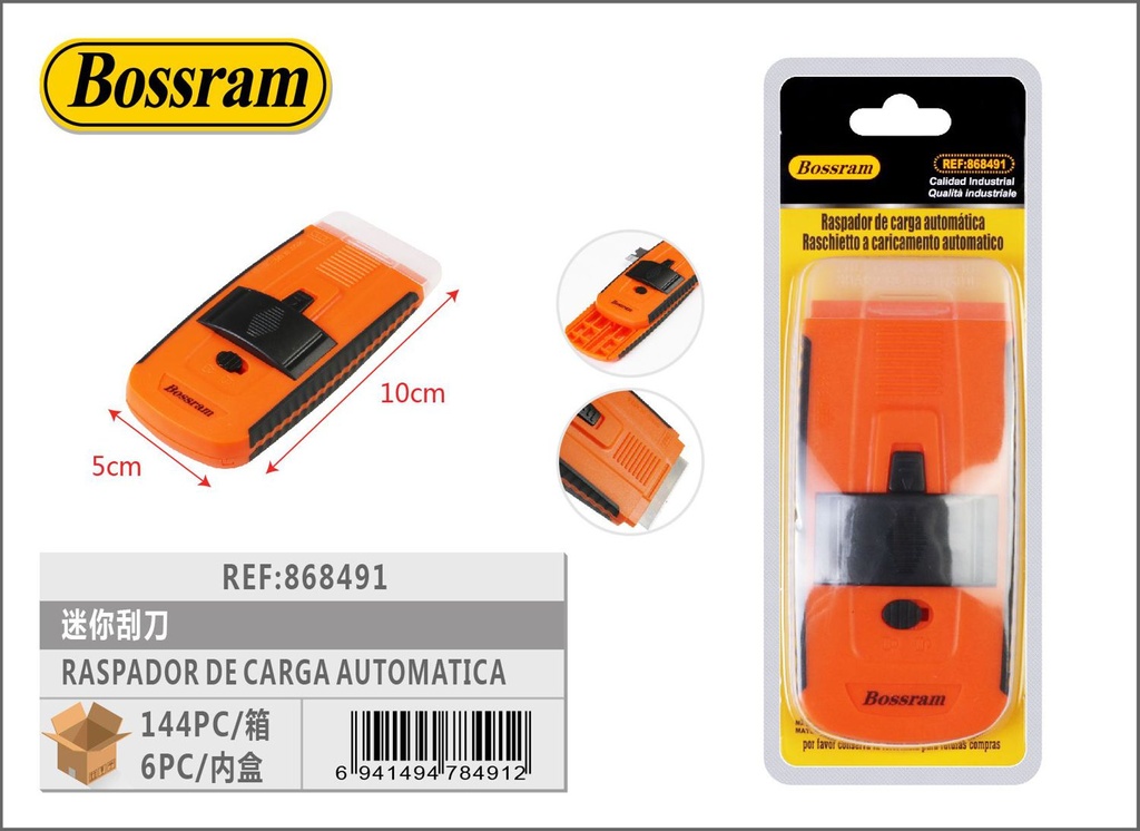 Raspador de carga automática modelo sdy-97525 para bricolaje