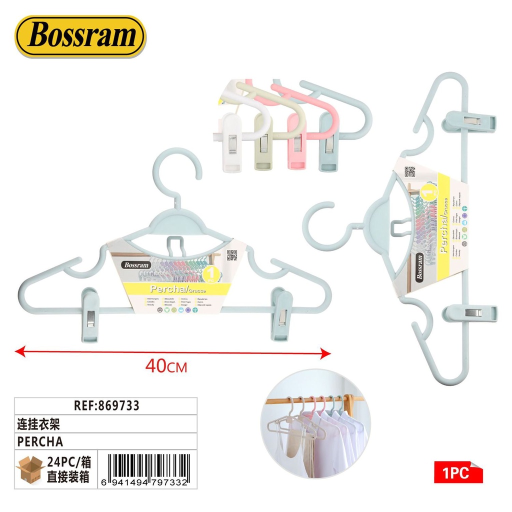 Percha para ropa para almacenamiento