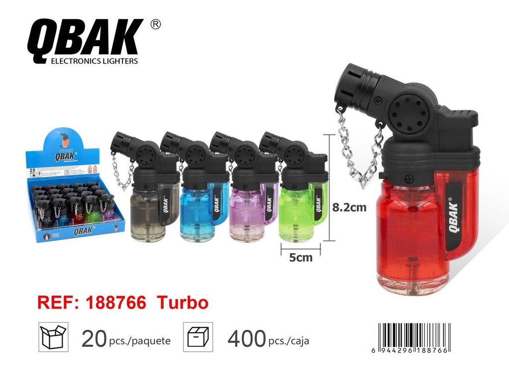 Mechero turbo QBAK WSF-602B para cocina