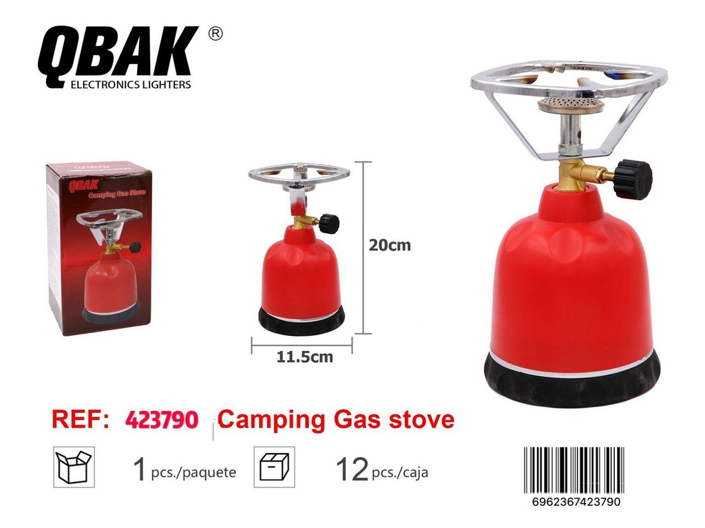 Hornillo de camping QBAK para exteriores