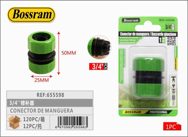 Conector de manguera 3/4''