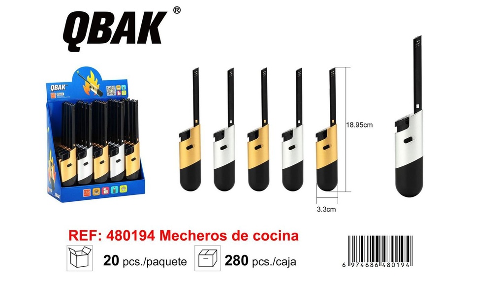 Cocina portátil QBAK para barbacoa