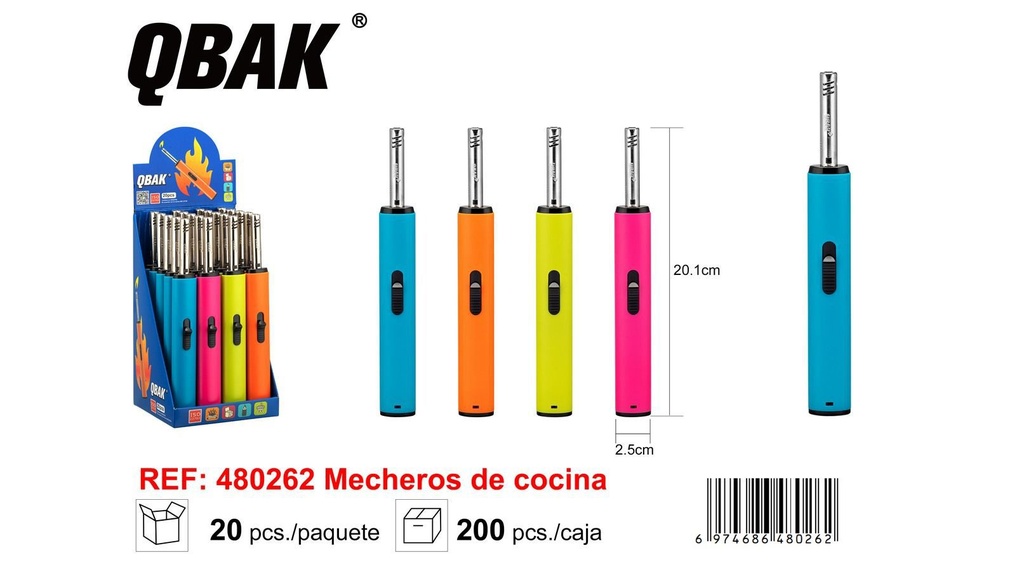 Cocina QBAK - Utensilios para encender estufas