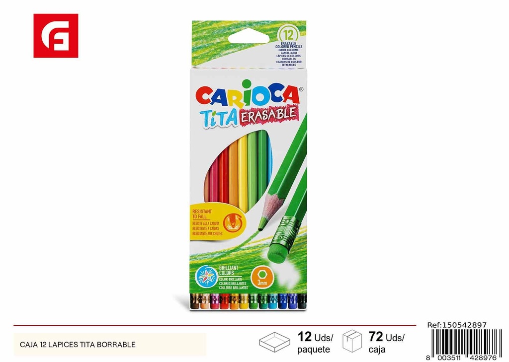 Lápices de colores 12 colores BIC - Material escolar