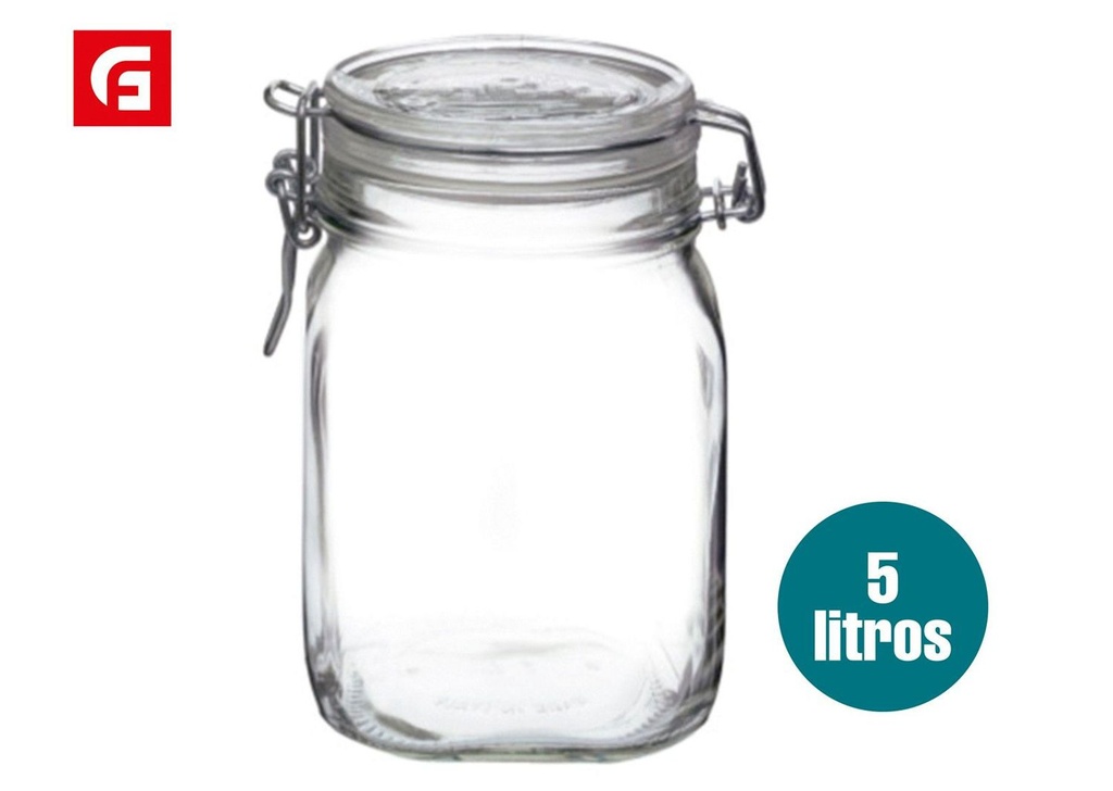Tarro de conserva hermético 5L Fido - Almacenamiento y conservación