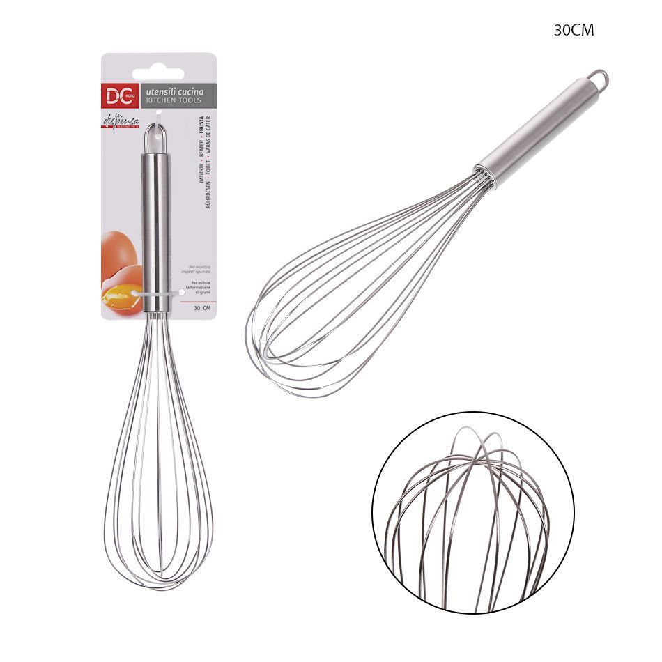 Batidora de acero inoxidable 30cm para cocina