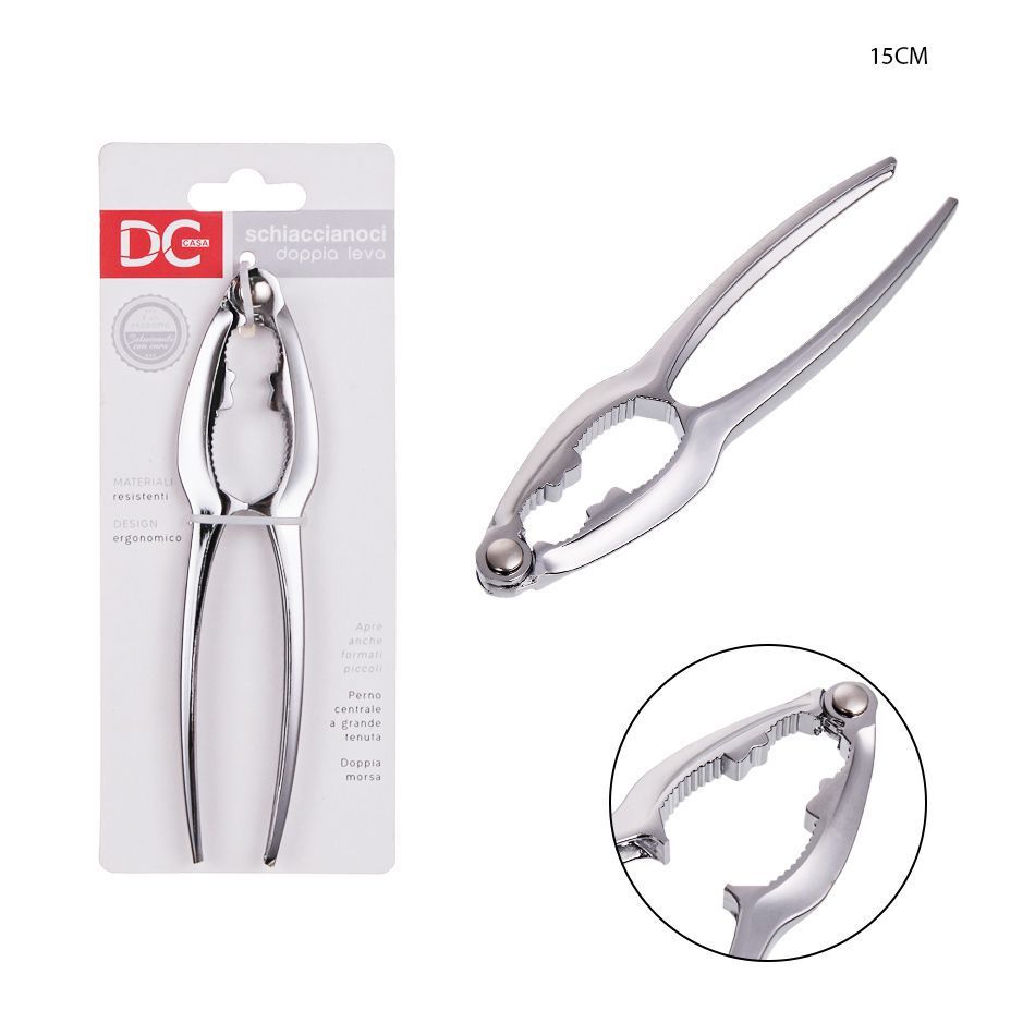 Cascanueces de metal 15x3.5 cm - Herramientas de cocina