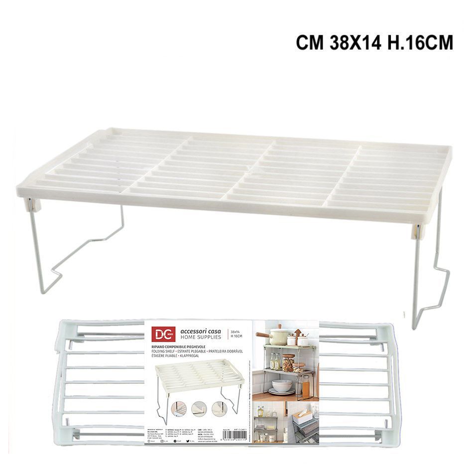 Estante plegable 38x14xH16cm - Accesorios de almacenamiento