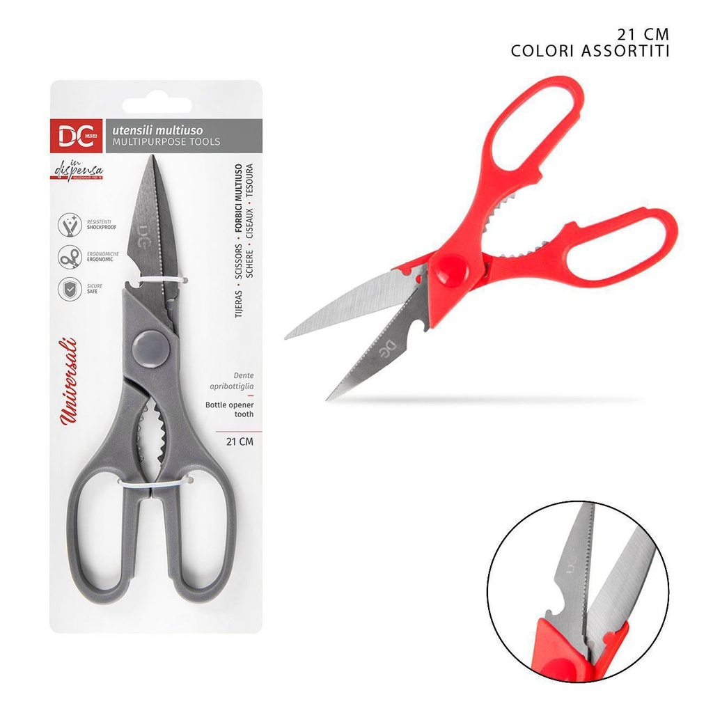 Tijeras multifuncionales 21CM - Utensilios de cocina