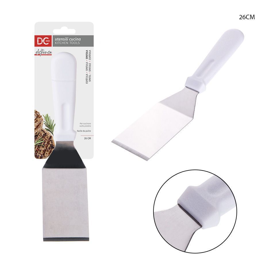 Espátula de cocina acero inoxidable de 26 cm - Utensilios de cocina