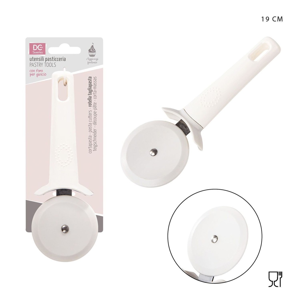 Cortador de pizza y pasta 19 cm - Utensilios de cocina