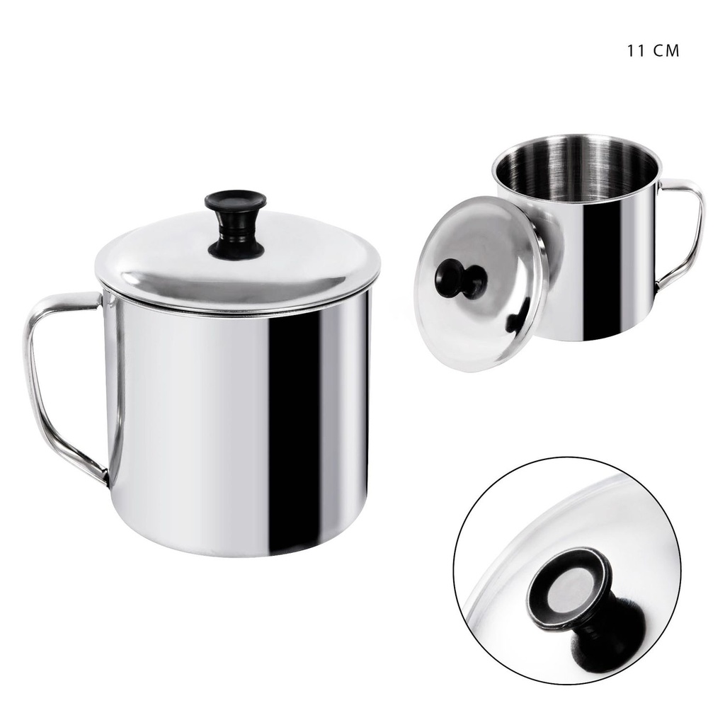  Taza de acero inoxidable de 11 cm - Accesorios de cocina