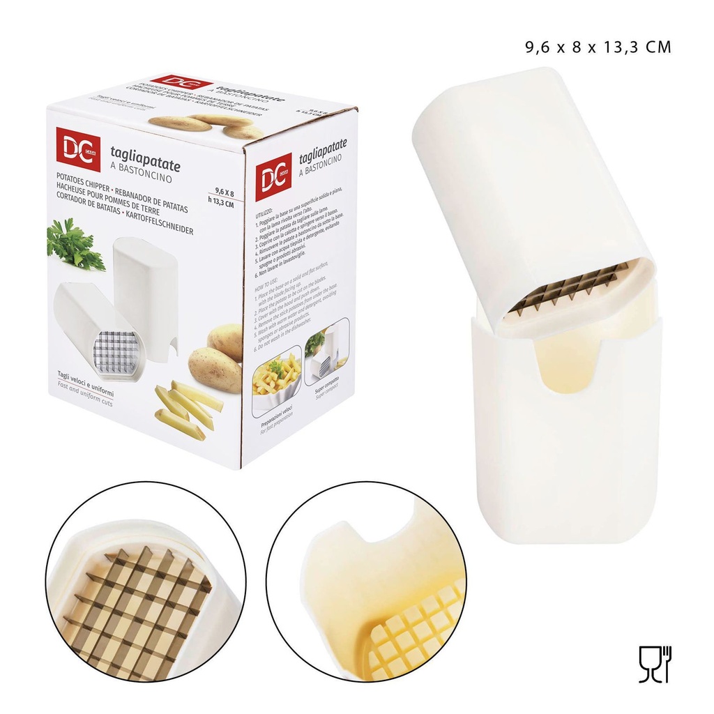 Corta papas 9.6x8x13.3CM - Accesorios de cocina