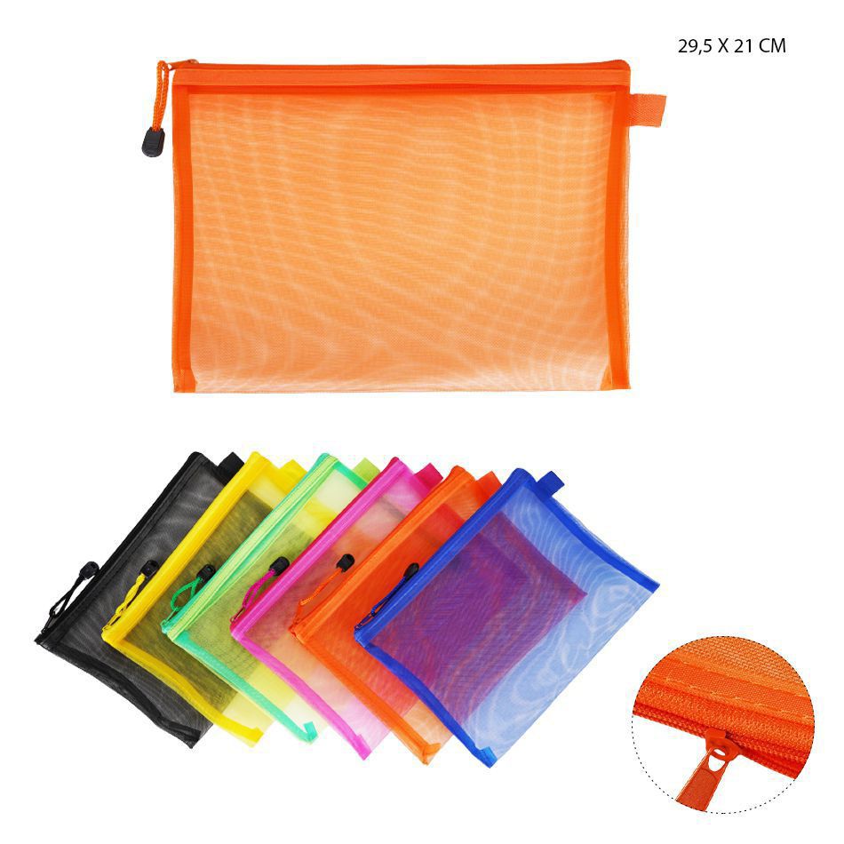 Bolsa de documentos con cierre de anillo 29.5X21 cm 