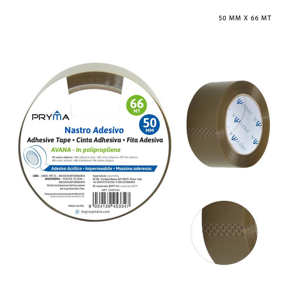 Cinta adhesiva 50mmx66m - Papelería y oficina