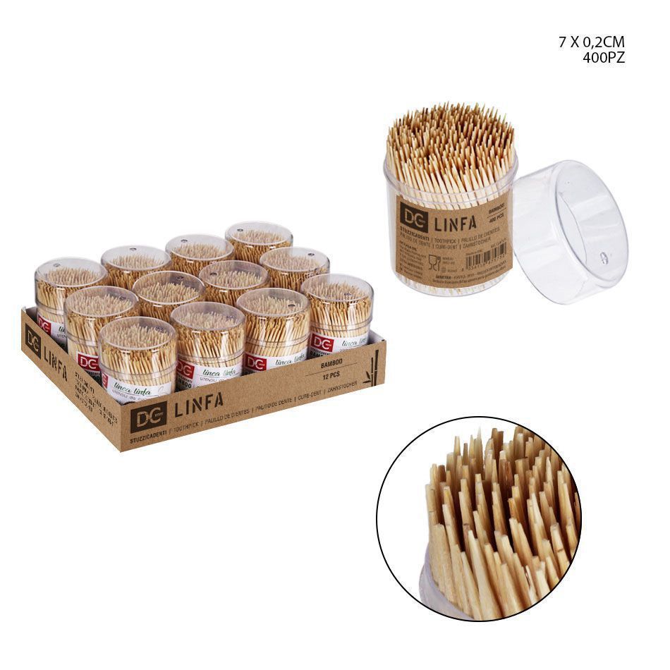 Palillos de bambú 400PZ - Accesorios de cocina