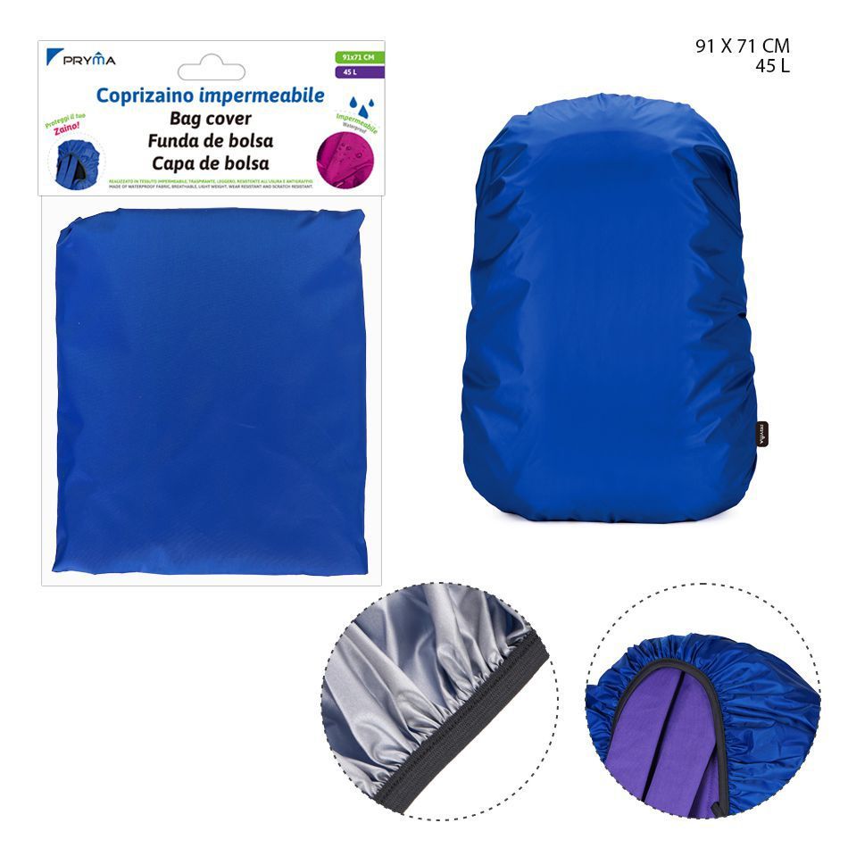 Funda impermeable para mochila 45L 91x71cm para protección