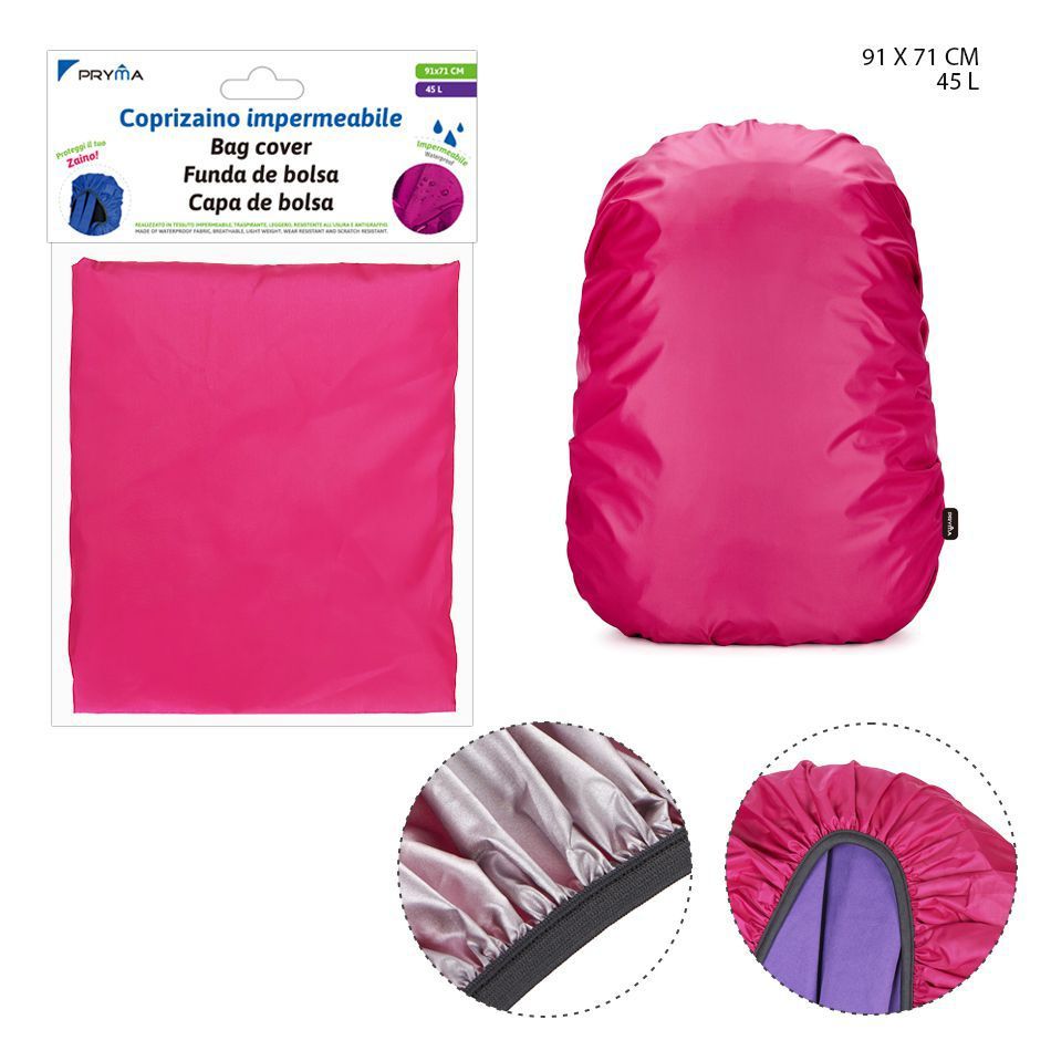 Funda impermeable para mochila 45L 91x71cm