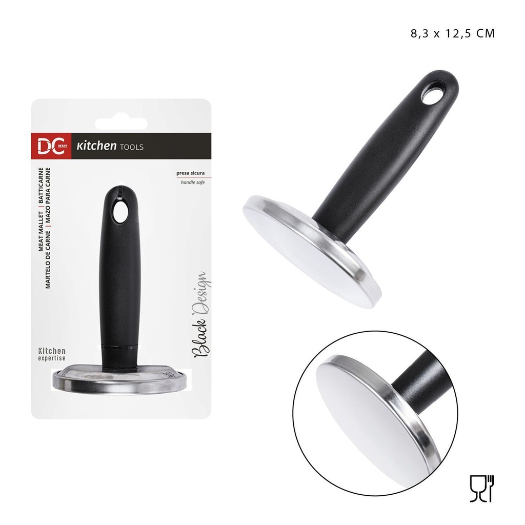Ablandacarne de acero inoxidable 8.3x12.5 cm - Utensilios de cocina