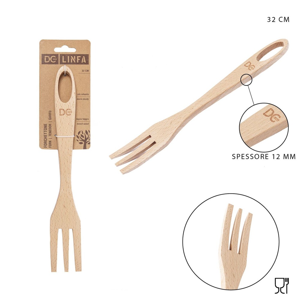 Pinza multiuso de acero inoxidable 21x4.8cm para cocina