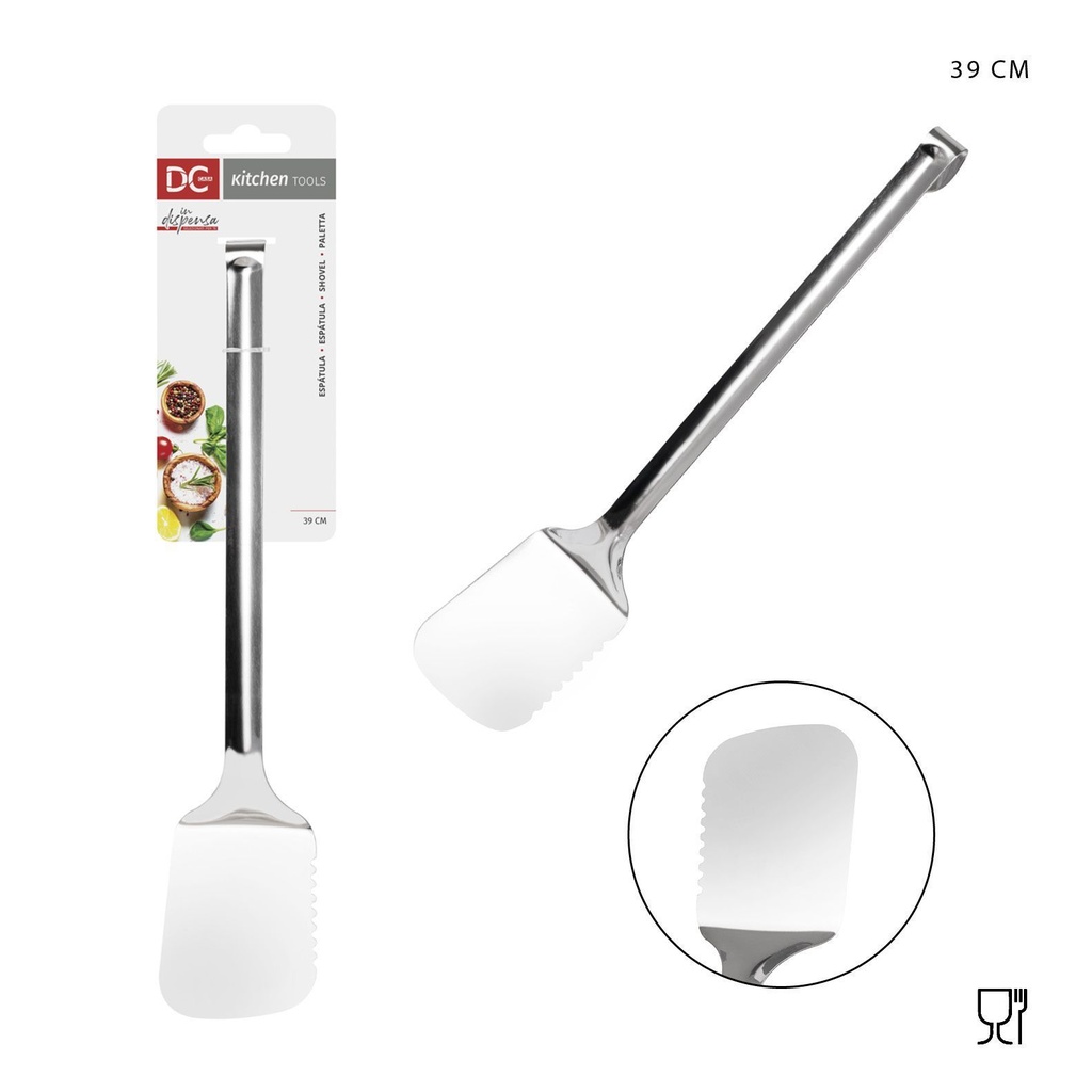 Espátula de acero inoxidable 39 cm - Utensilios de cocina