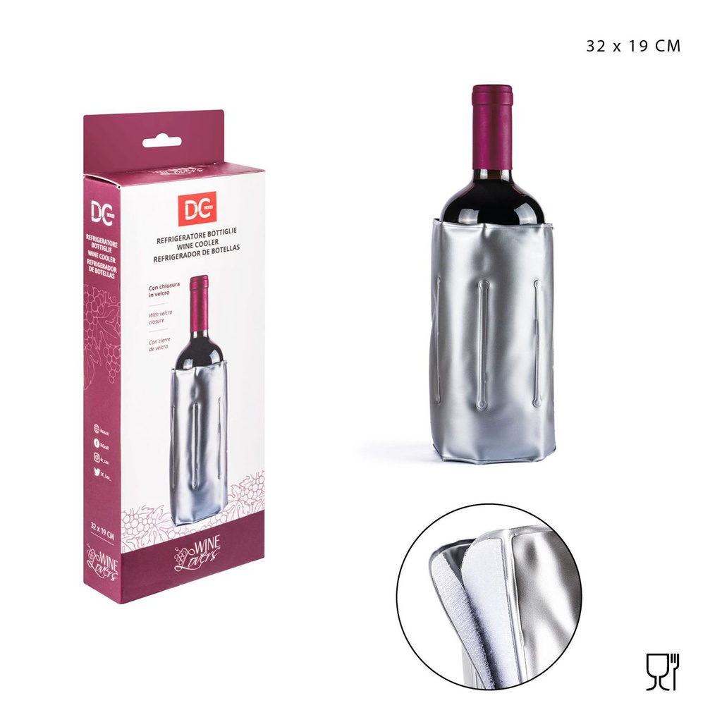 Enfriador plegable para botellas 32x19cm