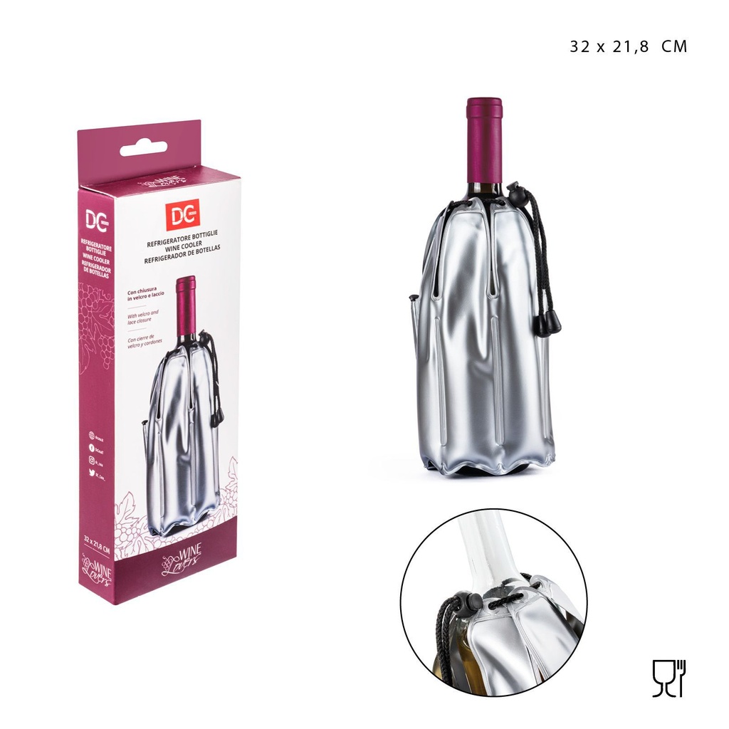 Enfriador para botella con lazo 32X21.8CM - Utensilios de cocina