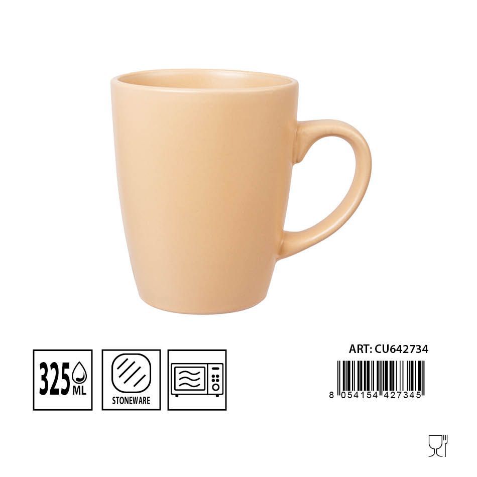 Taza mug arena 325ml de cerámica