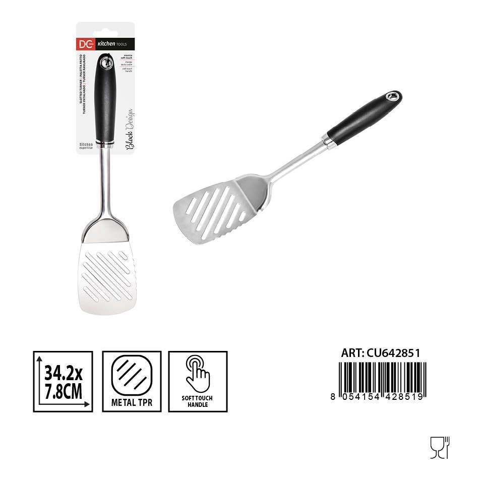 Paleta de cocina perforada 34.2x7.8cm, utensilio de cocina