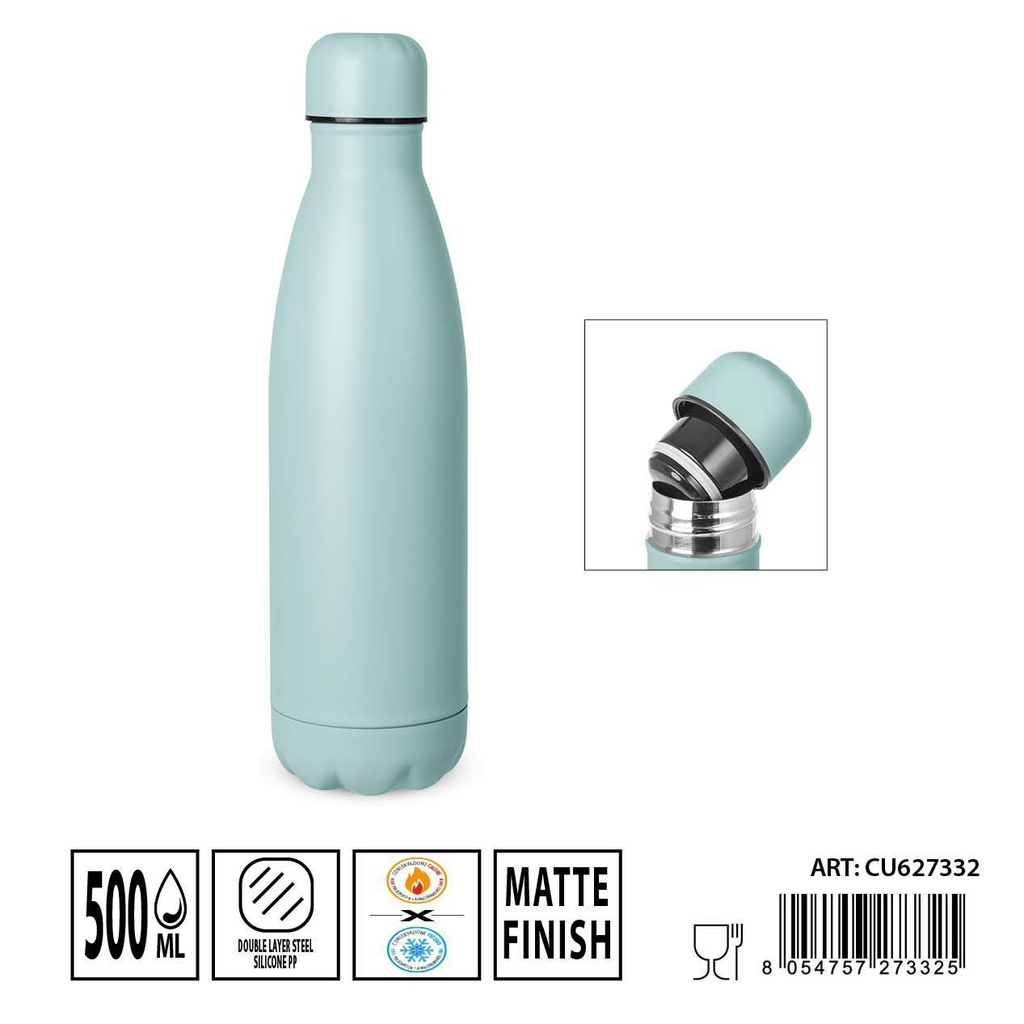 Botella térmica 500ml 7.1x26.5cm para bebidas calientes