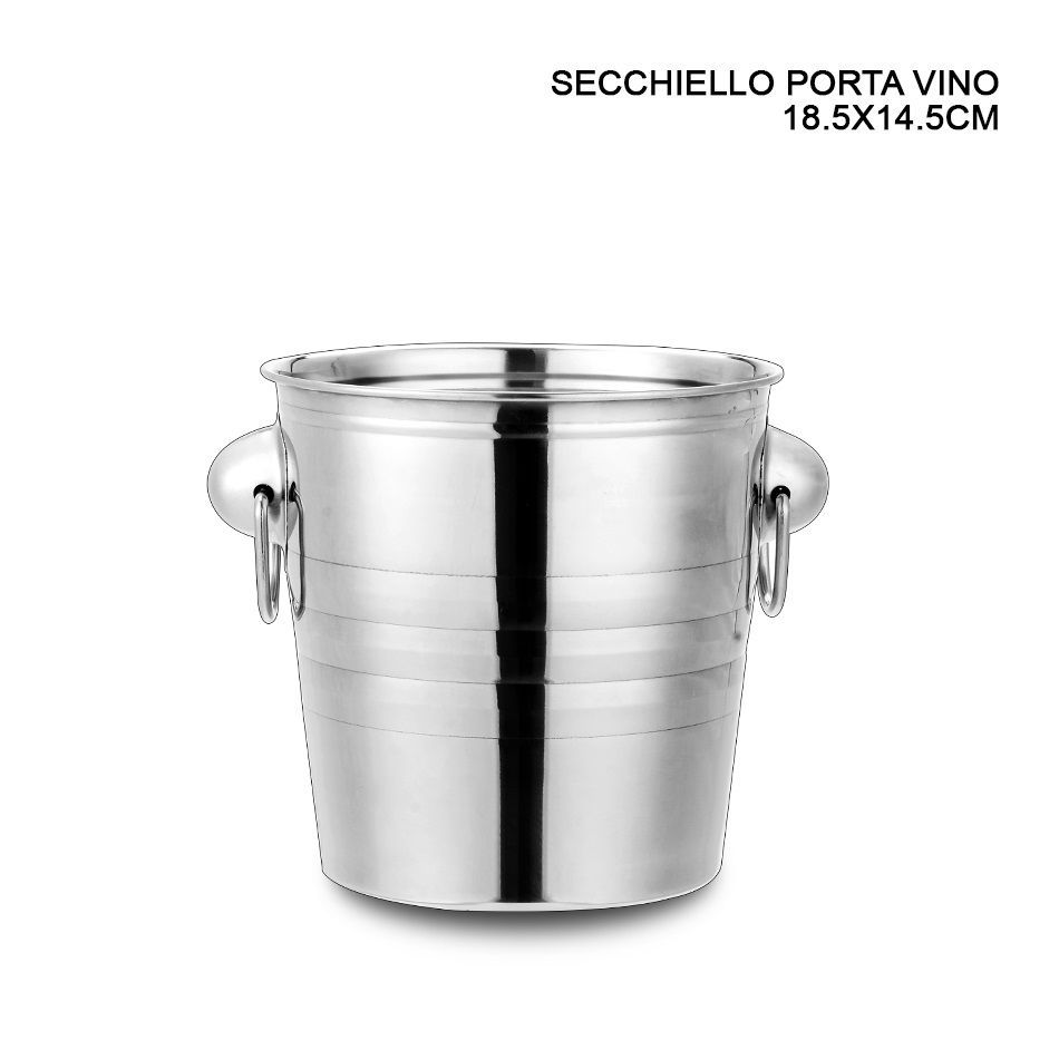 Cubitera de acero inoxidable 18.5x14.5cm - Utensilios de coctel