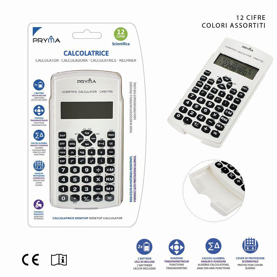 Calculadora de 12 dígitos 153x78x18mm para oficina y escuela