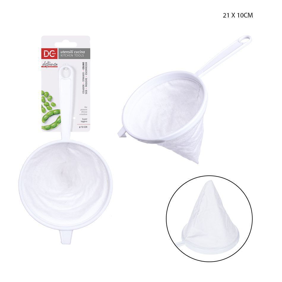 Colador cónico de tela (Ø10X21 cm) - Accesorios de cocina