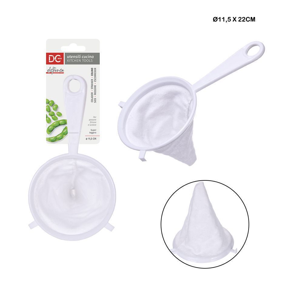 Colador cónico de acero inoxidable - Artículos de cocina y coladores