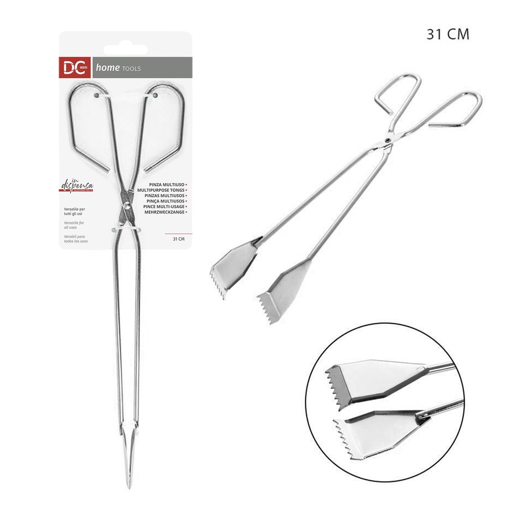 Pinza multiusos de acero inoxidable de 31 cm - Utensilios de cocina