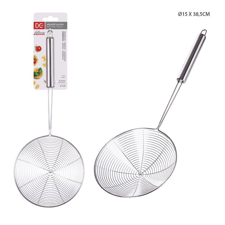 Colador de acero inoxidable Ø15X38.5CM - Utensilios de cocina
