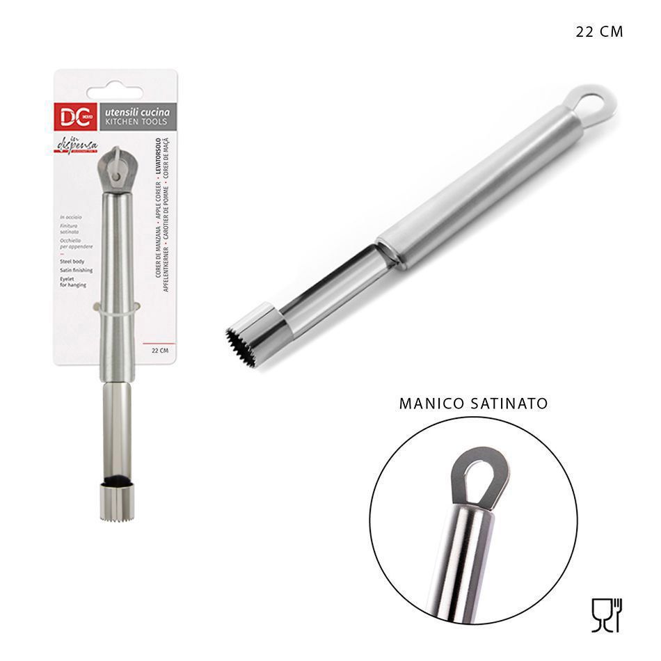 Descornador acero satinado 22x2.5cm - Herramientas de cocina